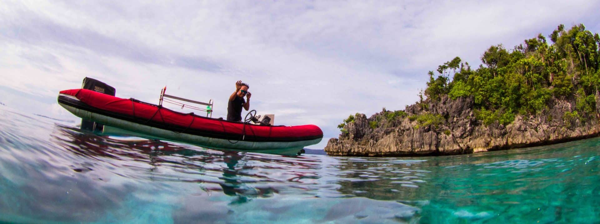 Above the Boat | Raja Ampat Adventures | Calico Jack